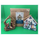 Jim Shore Nativity & Burton Holy Family Nativity