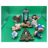 9 Angel Christmas Tree Ornaments