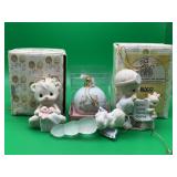 4 Precious Moments Ornaments
