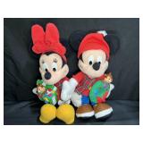 Fisher-Price Disney Mickey and Minnie plush toys