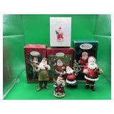 4 Hallmark Keepsake Stana Clause Ornaments
