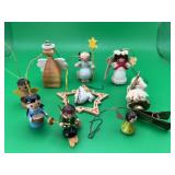Vintage Angel Christmas Ornaments