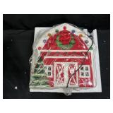 Christmas" Nostalgic Ceramic Village Barn