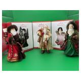 3 Hallmark Keepsake Father Christmas Ornament