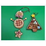 2 Whimsicle Christmas Ornaments