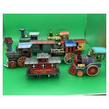 8 Keepsake Locamotive & Train Ornaments