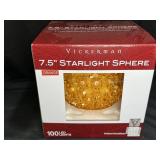 Vickerman 7.5"  Starlight Sphere light fixture