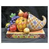 Jim Shore Heartwood Creek Cornucopia figurine