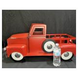 Red Vintage Designed Metal Truck from Hobby Lobby