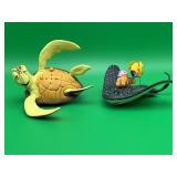 2 Keepsake Finding Nemo Ornaments