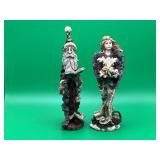 Angel of Peace & Nicholas w/ Book of Lists Figure