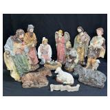 Large Traditional Christmas nativity scene