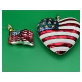 2 Christopher Radko Tribute to America Ornament