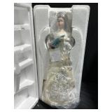 Large Hallmark Heritage Christmas Angel figurine