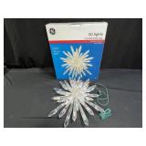 GE Holiday Classics 50 Lights Crystal Tree Top