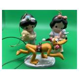 3 Keepsake Ornaments, Pluto, Snow White & More