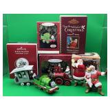 5 Santa Christmas Ornaments