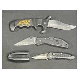 Tiger Fighter, Serrated Lockback & Mini EDC Knives