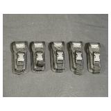 Lot of 5 Pro-Tech Knives Black Nylon Sheaths