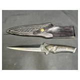 Rare Custom Fred Carter fixed-blade dagger