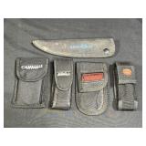 Tactical & Outdoor Knife Sheath Pouch Lot