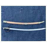 Vintage Samshir India Dress Sword Decorative Blade