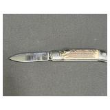 AKC Italian Stag Lever Lock Automatic Knife
