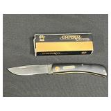 Schrade Imperial IMP22 Black Folding Pocket Knife