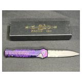 Plum Piranha Mini Guard Tactical Folding Combo
