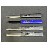 4 Out-The-Front (OTF) Automatic Pocket Knife