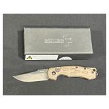 Bï¿½ker Plus Desert Storm Auto Coyote pocket knife