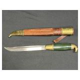 Vintage Lisakki Jarvenpaa Finland Puukko Knife