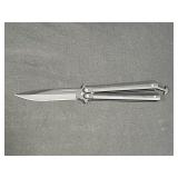 Black Matte Butterfly Knife