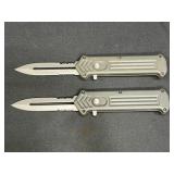 2 Dalton Cupid Clones OTF Switchblade Knives