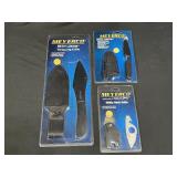 Lot of 3 Vintage Meyerco Knives New In Pack