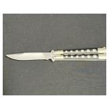 Rostfrei Clip Point Butterfly Manual Knife