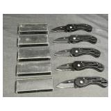 5 Compact Automatic Folding-Style Pocket Knives