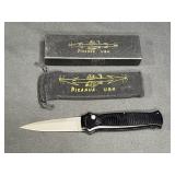 Piranha Bodyguard Tactical Folding Knife - Black