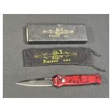 Piranha Bodyguard Tactical Red Knife