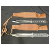 2 Boker Magnum Zeil Throwing Knife by John Bairley