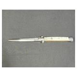 11" Italian Stiletto Switchblade Automatic Knife