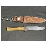 Utica Cutlery Kutmaster Fixed Blade Hunting Knife