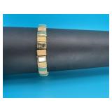 Vintage Napier Classic Two-tonme Geometric Flex Bt