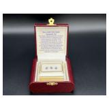 One Carat Oval Shape Tanzanite Set