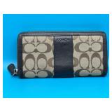 Coach Signature Canvas Wallet