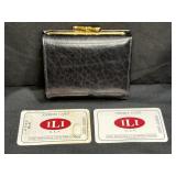 ILI Black Leather Wallet