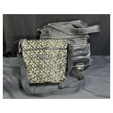 Kate Landry black leather & Tommy Hilfiger Bags
