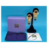 Elizabeth Taylor Gilded Age Cherub Earrings
