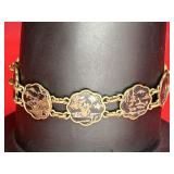 Japanese Damascene Butterfly Bracelet