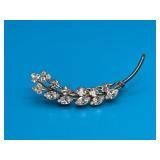 Vintage Bon-Boyd Sterling RHinestone Spray Pin